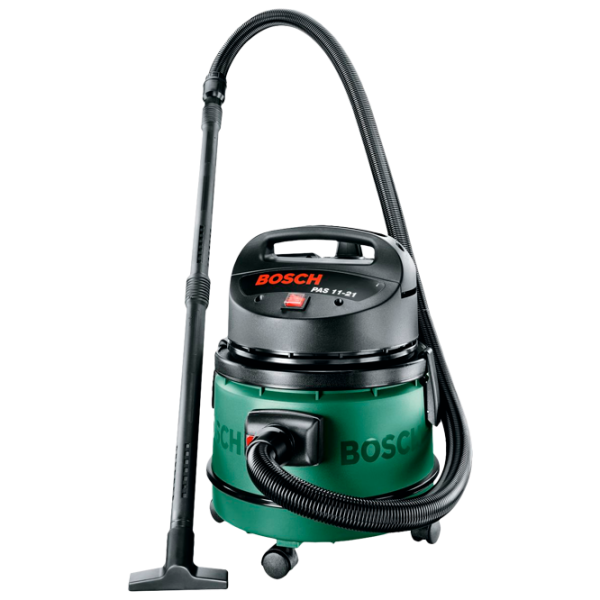 Aspirator industrial Bosch PAS 11-21 1100 W / Green photo 1 Aspirator industrial Bosch PAS 11-21 1100 W / Green photo 1