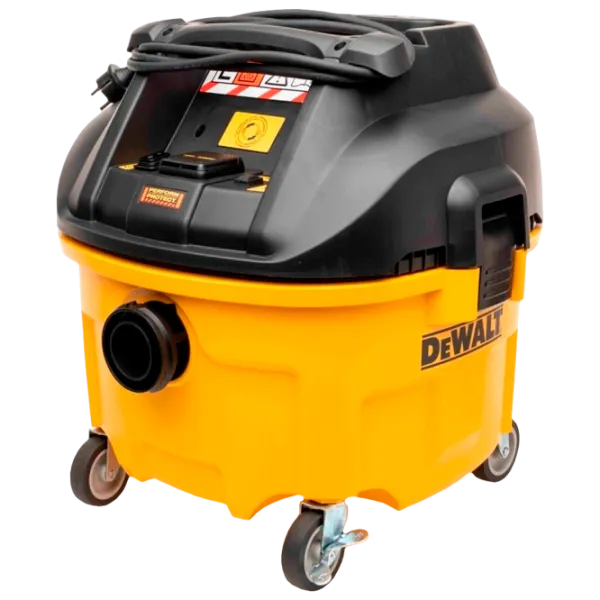 Промышленный пылесос Dewalt DWV901L-QS 1400 Вт / Желтый photo 1