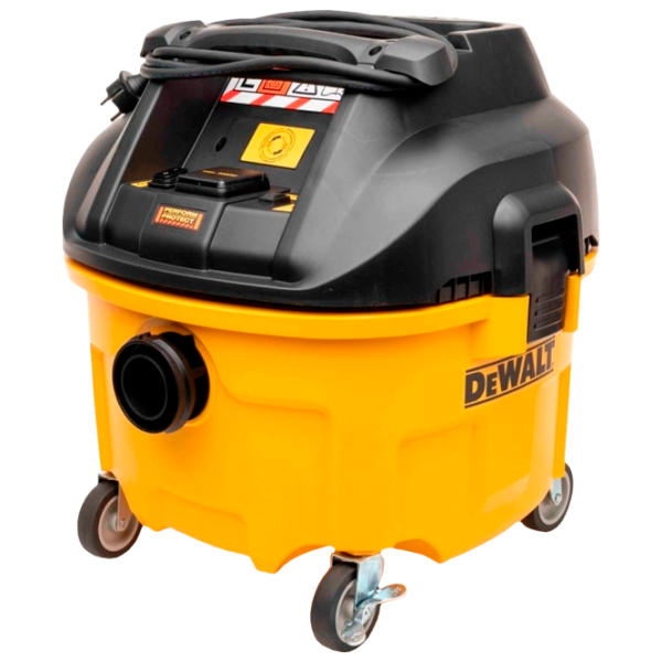 Промышленный пылесос Dewalt DWV901L-QS 1400 Вт / Желтый photo 1
