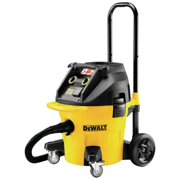 Промышленный пылесос Dewalt DWV902L-QS 1400 Вт / Желтый photo 1