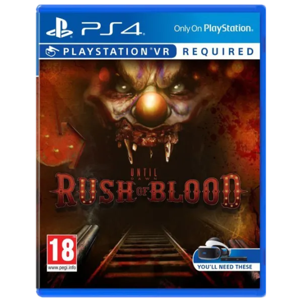 Until Dawn Rush of Blood VR RUS Game for PlayStation 4 photo 1