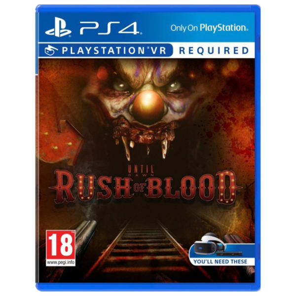 Until Dawn Rush of Blood VR RUS Game for PlayStation 4 photo 1