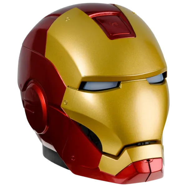Boxă portabilă eKids/iHome Iron Man Helmet / Red photo 1 Boxă portabilă eKids/iHome Iron Man Helmet / Red photo 1