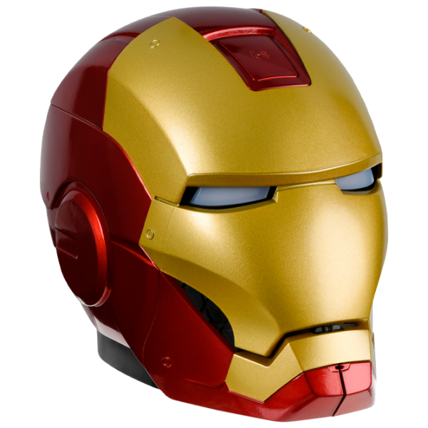 Boxă portabilă eKids/iHome Iron Man Helmet / Red photo 1 Boxă portabilă eKids/iHome Iron Man Helmet / Red photo 1