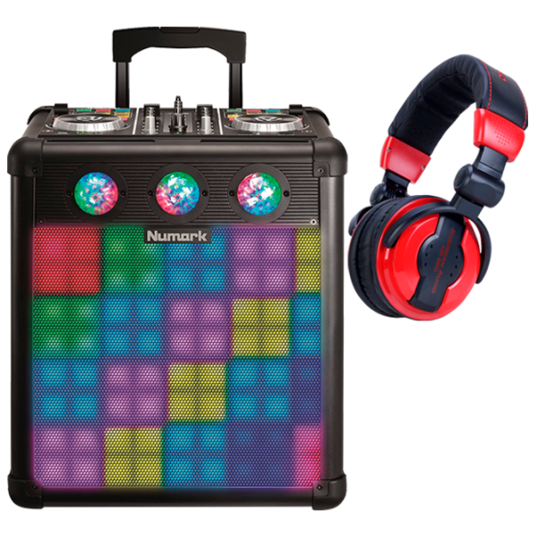 Boxă pentru Party Numark Party Mix Pro + DJ Lava HP 550 80 W/ Black photo 1
