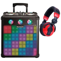 Boxă pentru Party Numark Party Mix Pro + DJ Lava HP 550 80 W/ Black