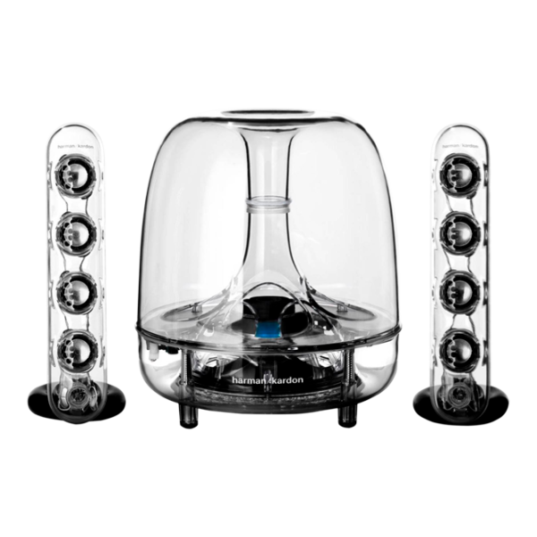 Boxă portabilă Harman Kardon Soundsticks III 2 x 10 W/ Transparent photo 1