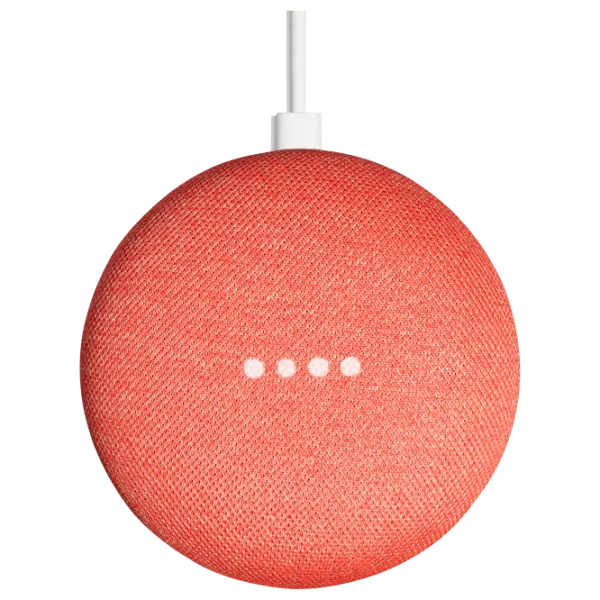 Boxă portabilă Google Home Mini Red photo 1