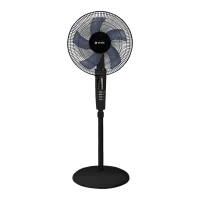 Вентилятор Vitek VT-1928 55 Вт / Осевой / Черный