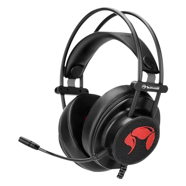Marvo HG9055 Scorpion Red Black Cu fir/ Gaming photo 1
