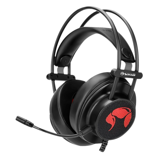 Marvo HG9055 Scorpion Red Black Cu fir/ Gaming photo 1