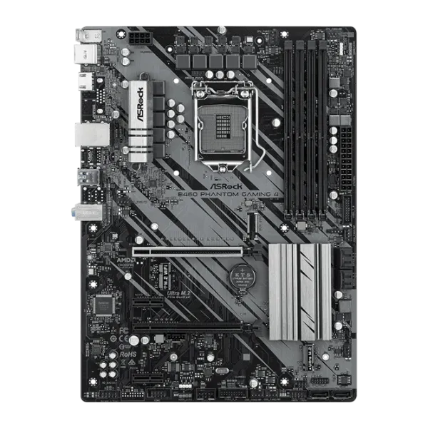 Placă de bază ASRock B460 PHANTOM GAMING 4 Gaming/ ATX/ Intel B460 photo 1