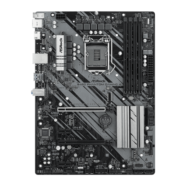 Placă de bază ASRock B460 PHANTOM GAMING 4 Gaming/ ATX/ Intel B460 photo 1