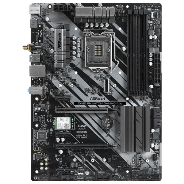 Placă de bază ASRock Z490 PHANTOM GAMING 4/ AC ATX/ Intel Z490 photo 1