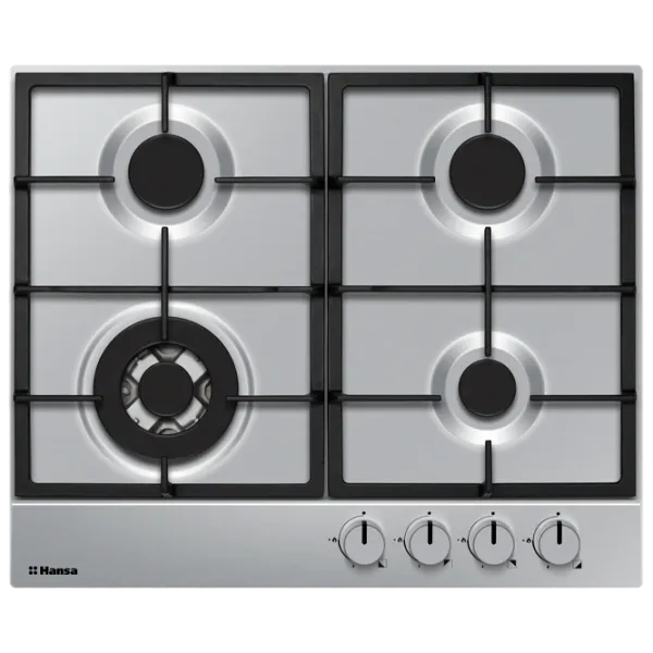 Plită Hansa BHGI61150 Gaz/ Inox Silver photo 1 Plită Hansa BHGI61150 Gaz/ Inox Silver photo 1