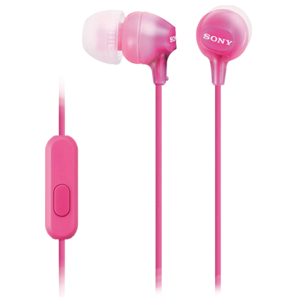 Наушники Sony MDR-EX15AP Розовый Проводная/ Персональный photo 1