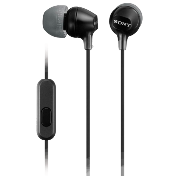 Наушники Sony MDR-EX15AP Черный Проводная/ Персональный photo 1