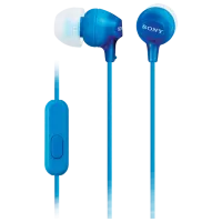 Căști Sony MDR-EX15AP Blue Cu fir/ Personal