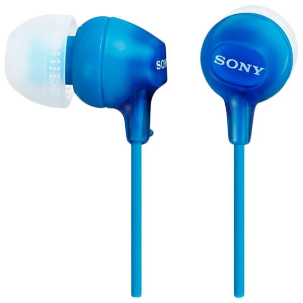 Căști Sony MDR-EX15LP White Blue Cu fir/ Personal photo 1 Căști Sony MDR-EX15LP White Blue Cu fir/ Personal photo 1
