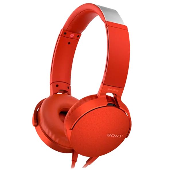 Căști Sony MDR-XB550AP Red Cu fir/ Personal photo 1 Căști Sony MDR-XB550AP Red Cu fir/ Personal photo 1
