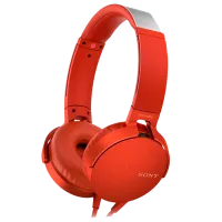 Наушники Sony MDR-XB550AP Красный Проводная/ Персональный