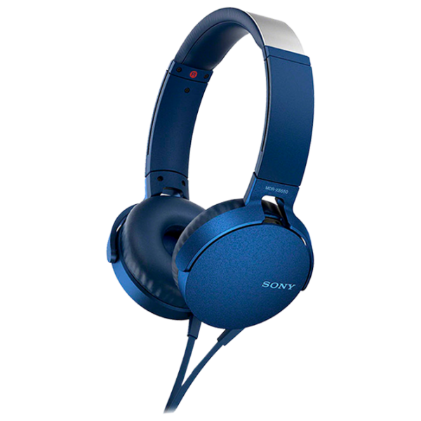 Căști Sony MDR-XB550AP Blue Cu fir/ Personal photo 1 Căști Sony MDR-XB550AP Blue Cu fir/ Personal photo 1