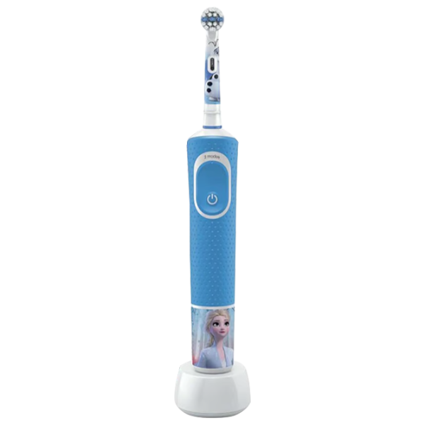 Periuță de dinți electrică Braun Kids Vitality D100.414 2K-Frozen 2D/ Blue photo 1 Periuță de dinți electrică Braun Kids Vitality D100.414 2K-Frozen 2D/ Blue photo 1