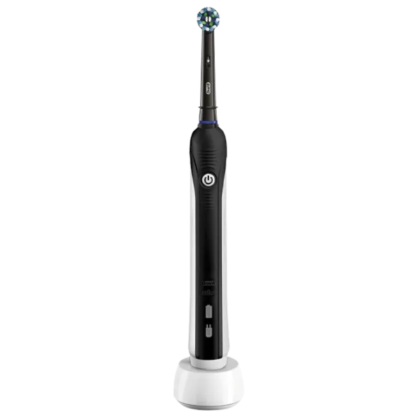 Зубная электрощетка Braun PRO 750 Cross Action 3D/ Черный photo 1 Зубная электрощетка Braun PRO 750 Cross Action 3D/ Черный photo 1