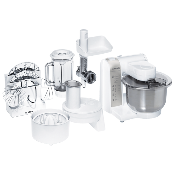 Mașină de bucătărie Bosch MUM4880 600 W/ White photo 1
