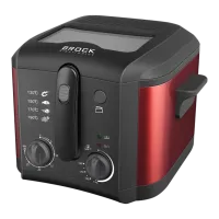 Мультиварка Brock DF2501RD 2.5 л/ 1600 Вт/ Черный Красный