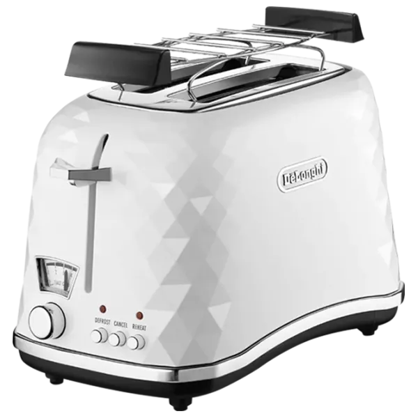 Тостер Delonghi CTJ2103W Механическое/ 900 Вт/ Белый photo 1