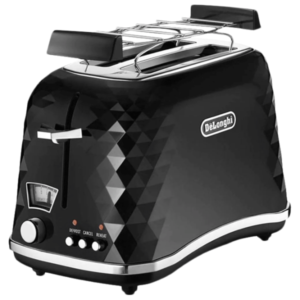 Toster Delonghi CTJ2103BK Mecanic/ 900 W/ Black photo 1