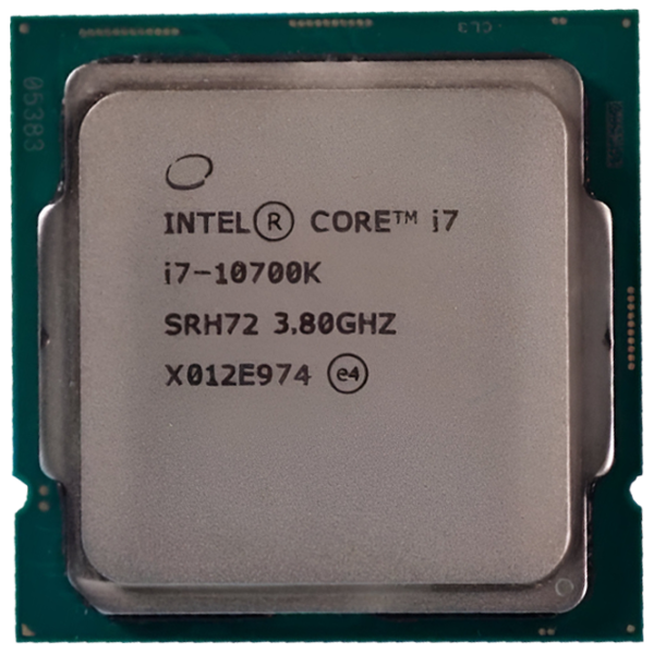 Процессор Intel Core i7-10700K Tray S1200/ 3.80 ГГц - 5.10 ГГц photo 1