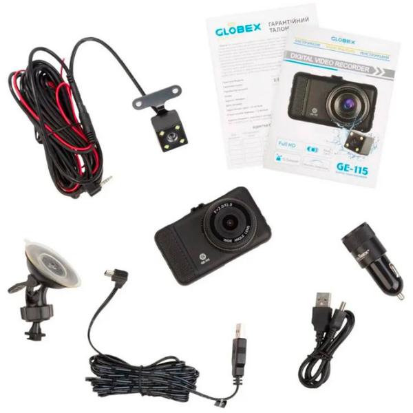 Видеорегистратор Globex GE-115 CMOS/ Черный photo 8
