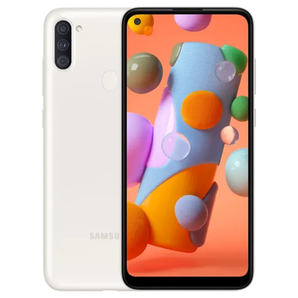 Samsung Galaxy A11 2 ГБ/ 32 ГБ/ Dual SIM/ Белый  photo 1