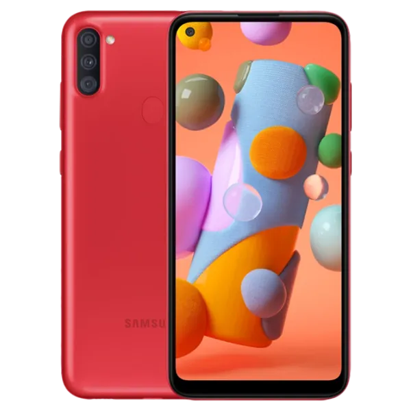 Samsung Galaxy A11 2 ГБ/ 32 ГБ/ Dual SIM/ Красный  photo 1 Samsung Galaxy A11 2 ГБ/ 32 ГБ/ Dual SIM/ Красный  photo 1