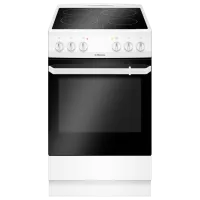 Плита Hansa FCCW580009 Электрическая/ Белый/ Черный