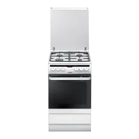 Плита Hansa FCMW58220 Газовая/ Белый/ Черный