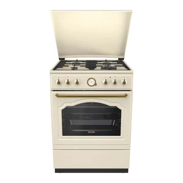 Aragaz Gorenje K 62 CLI Combinată/ Ivory photo 1 Aragaz Gorenje K 62 CLI Combinată/ Ivory photo 1