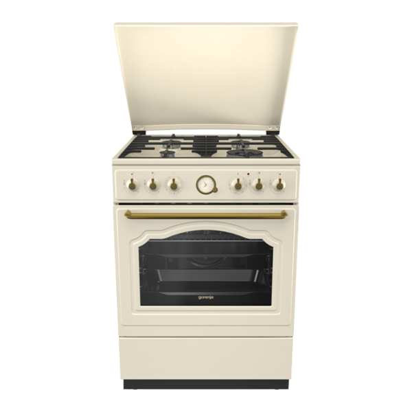 Aragaz Gorenje K 62 CLI Combinată/ Ivory photo 1 Aragaz Gorenje K 62 CLI Combinată/ Ivory photo 1