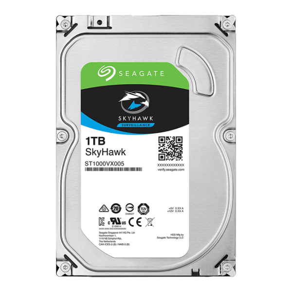 HDD Seagate SkyHawk Surveillance 1 ТБ ST1000VX005 / Серебристый photo 1