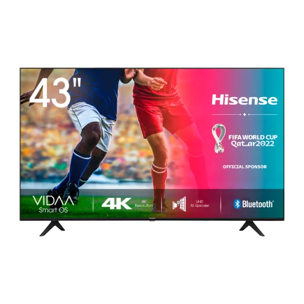 Телевизор Hisense 43A7100F 43" / HLG / 4K / Smart / Черный photo 1