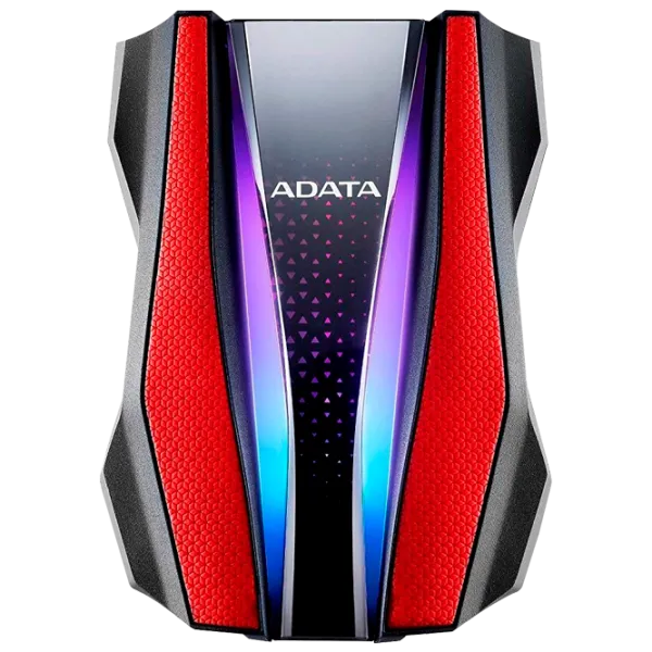 Устройство хранения SSD HDD ADATA HD770G 2 ТБ AHD770G-2TU32G1-CRD/ Красный photo 1