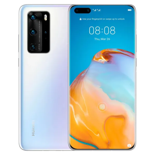 Huawei P40 Pro 8 ГБ/ 256 ГБ/ Dual SIM/ Ice Белый photo 1