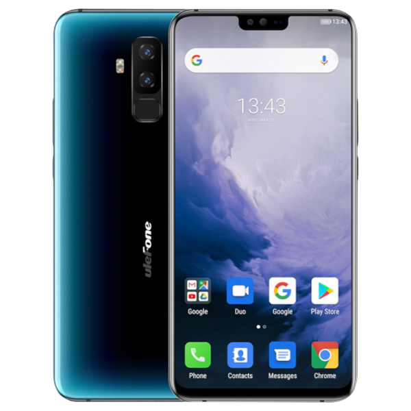 Ulefone T2 6 ГБ/ 128 ГБ/ Dual SIM/ Glacier Синий photo 1