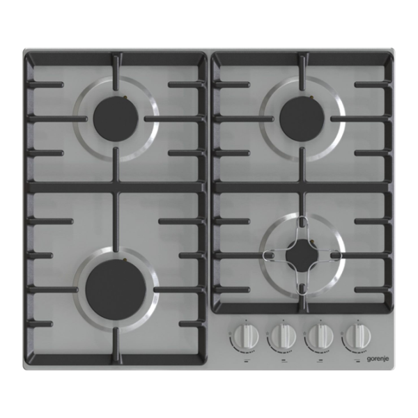 Варочная панель Gorenje G 641 X Газовая/ Нержавеющая сталь Серебристый photo 1