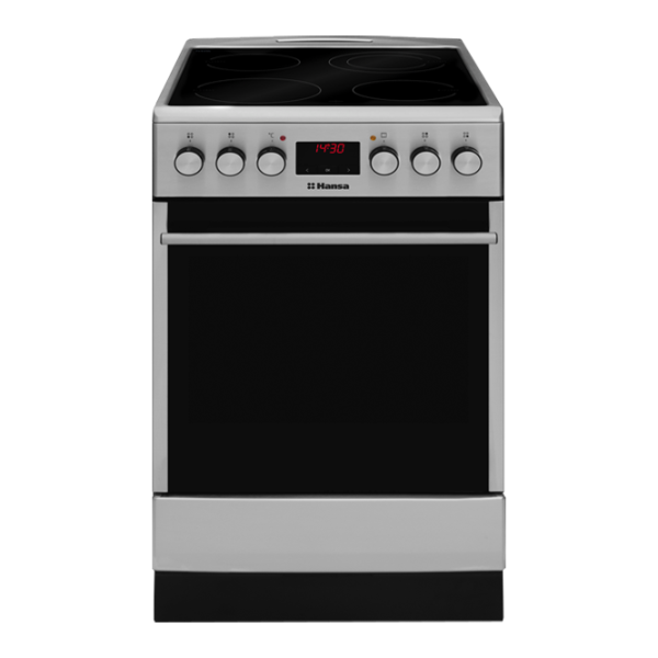 Aragaz Hansa FCCX58208 Electrică/ Inox Gray photo 1 Aragaz Hansa FCCX58208 Electrică/ Inox Gray photo 1