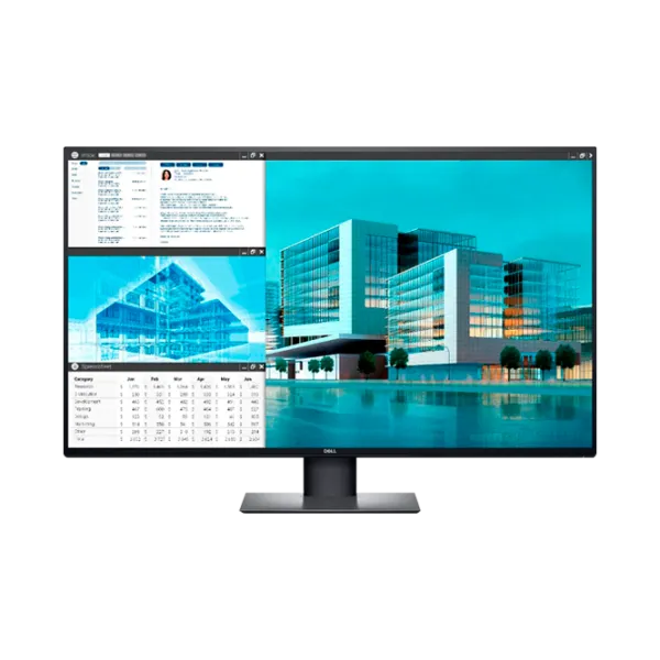 Монитор Dell U4320Q 42.5" 4K 60 Гц/ 5 мс/ Серебристый photo 1