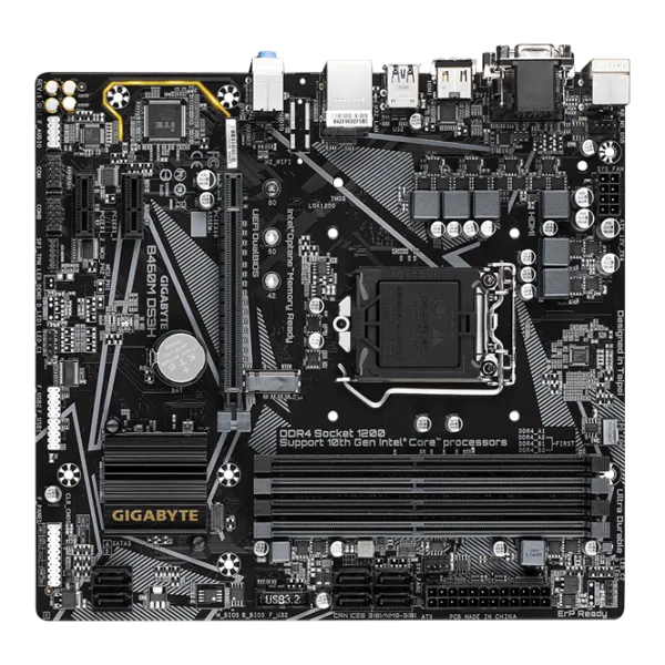 Placă de bază Gigabyte B460M DS3H 1.0 Gaming/ mATX/ Intel B460 photo 1
