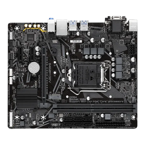Placă de bază Gigabyte B460M D2V 1.0 Gaming/ mATX/ Intel B460 photo 1